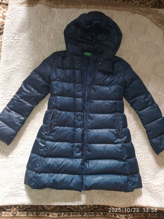 Пуховик для дівчинки Benetton