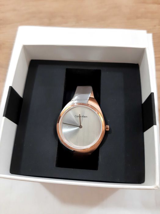 Relógio Calvin Klein watches Prateado e Dourado Rosa escovado