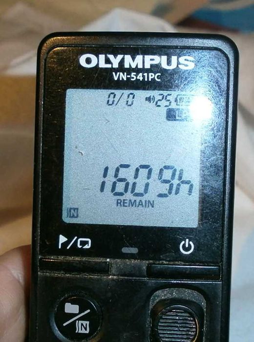 Dyktafon Olympus VN-541PC, Niezawodny, Prosty i Wygodny.