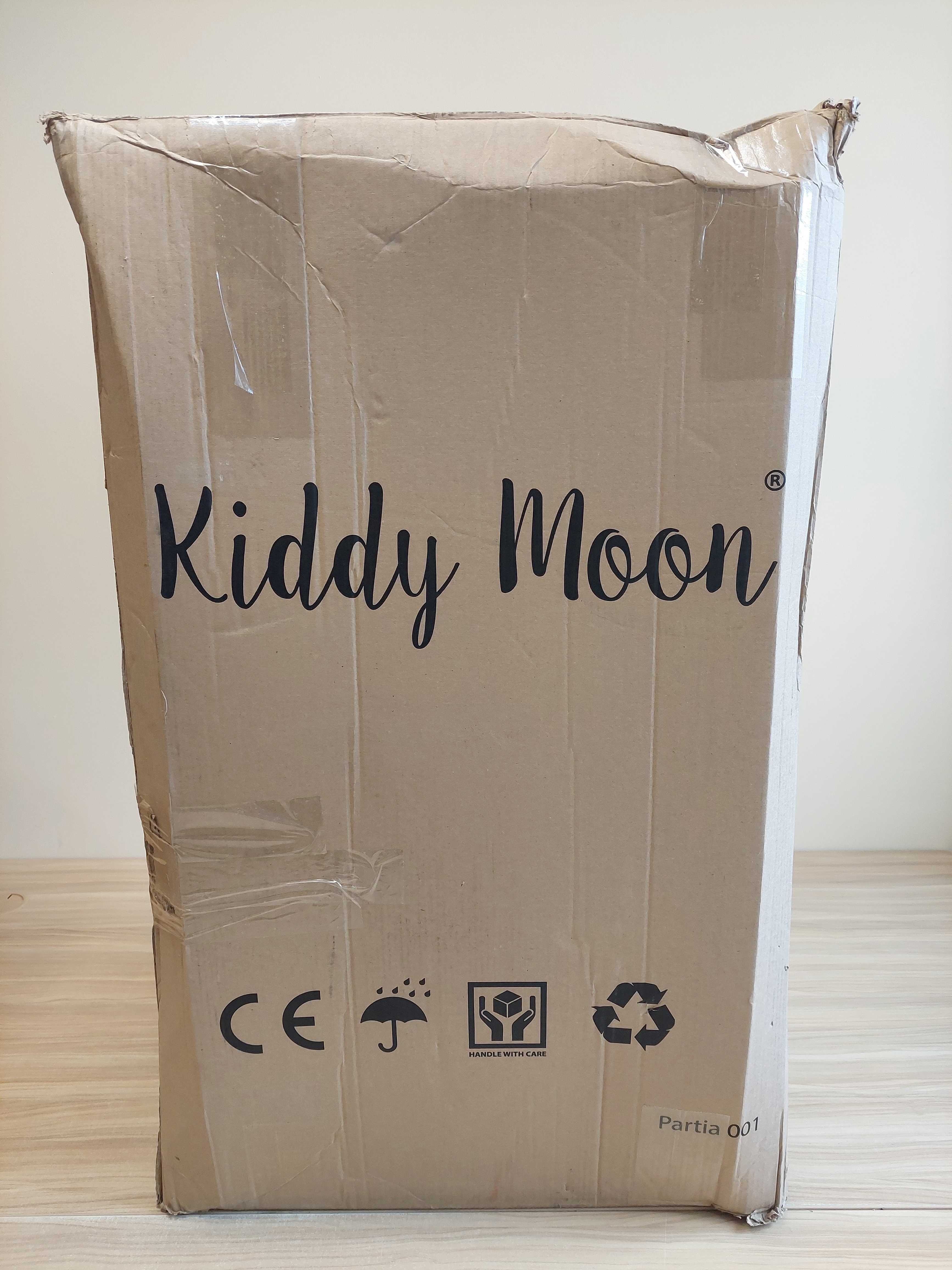 KiddyMoon Suchy Basen trójkątny jasnoszary 90x30 bez kulek A