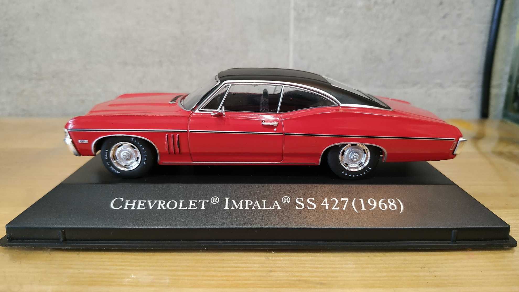 Chevrolet Impala 1968 SS 427 red (Altaya) 1/43 1:43