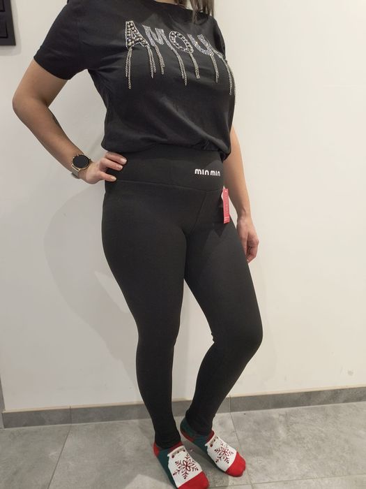 Leginsy damskie ocieplane