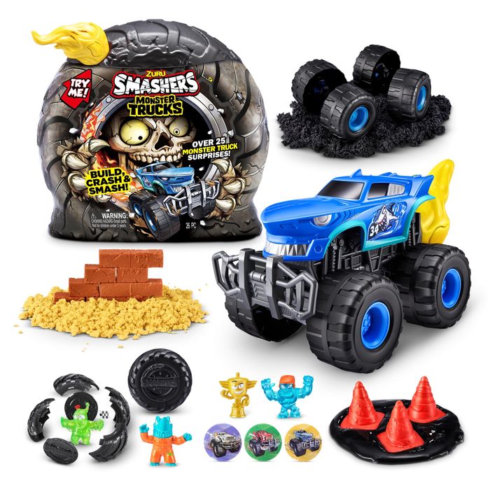 Іграшка в наборі Zuru Smashers Monster Wheels з аксесуарами (74103A)