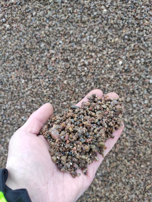 Żwir 2/8 , 8/16 pod drenaż opaske parking . Piasek płukany beton