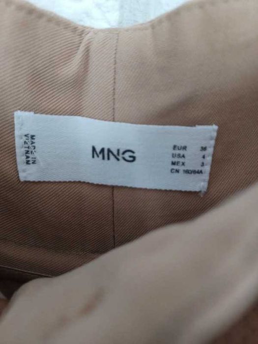 MANGO spodnie z wysokimm stanem r 36