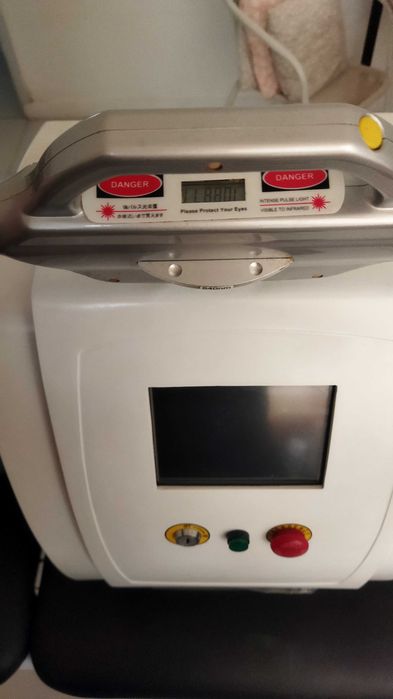 Equipamento de depilação IPL e de fotorejuvenescimento