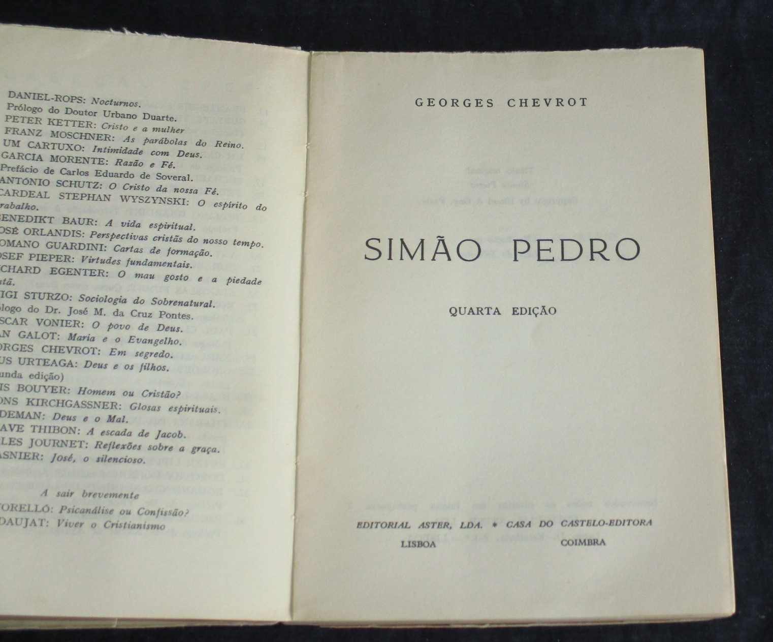 Livro Simão Pedro Georges Chevrot Éfeso