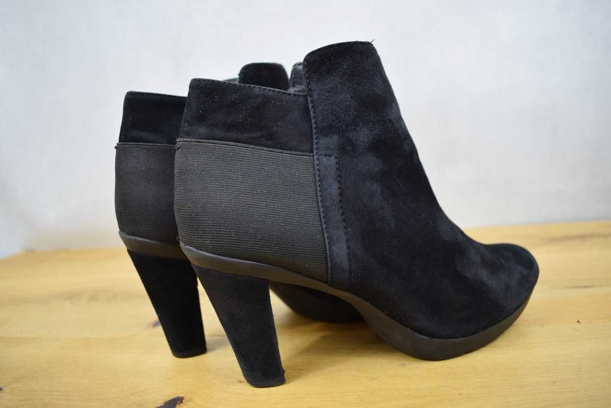 Geox Respira, Boots, botki skóra naturalna (39)