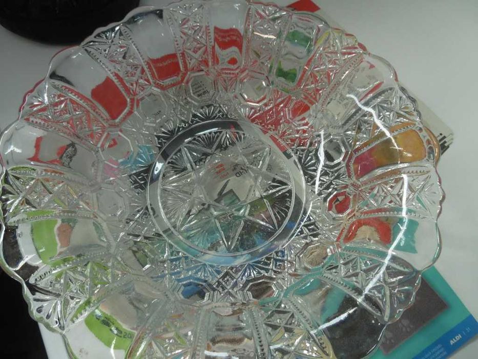 Fruteiras Vintage, em Vidro Moldado – Dois Tamanhos