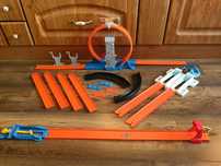 Hot Wheels Mega Rajd Wielka Pętla Tory Wyrzutnie Startery