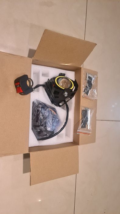 Нове доп світло для мотоцикла