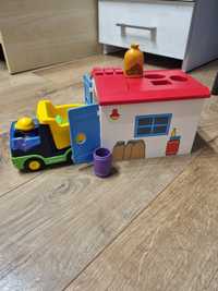Playmobil, ciężarówka garaż z sorterem