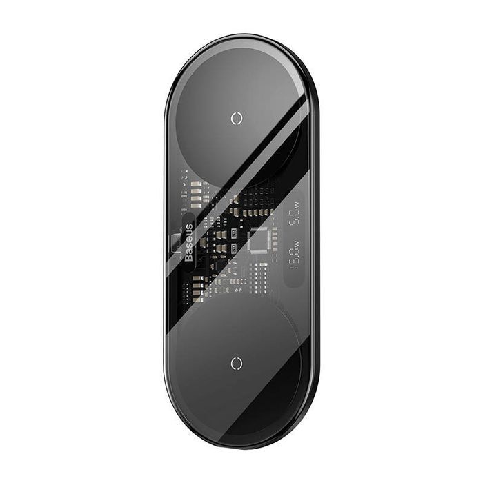 Ładowarka Bezprzewodowa Baseus 20W Qi Led Do Iphone I Android