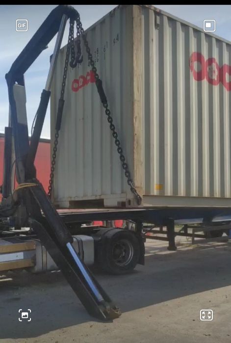 Самозавантажувач контейнерний гідравлічний