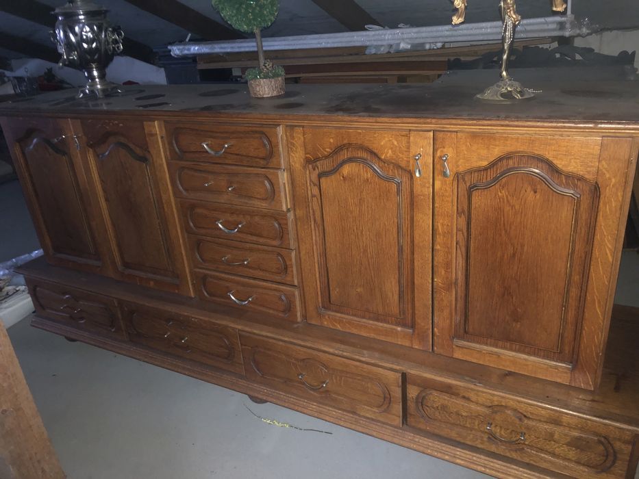 Komoda dębowa duża