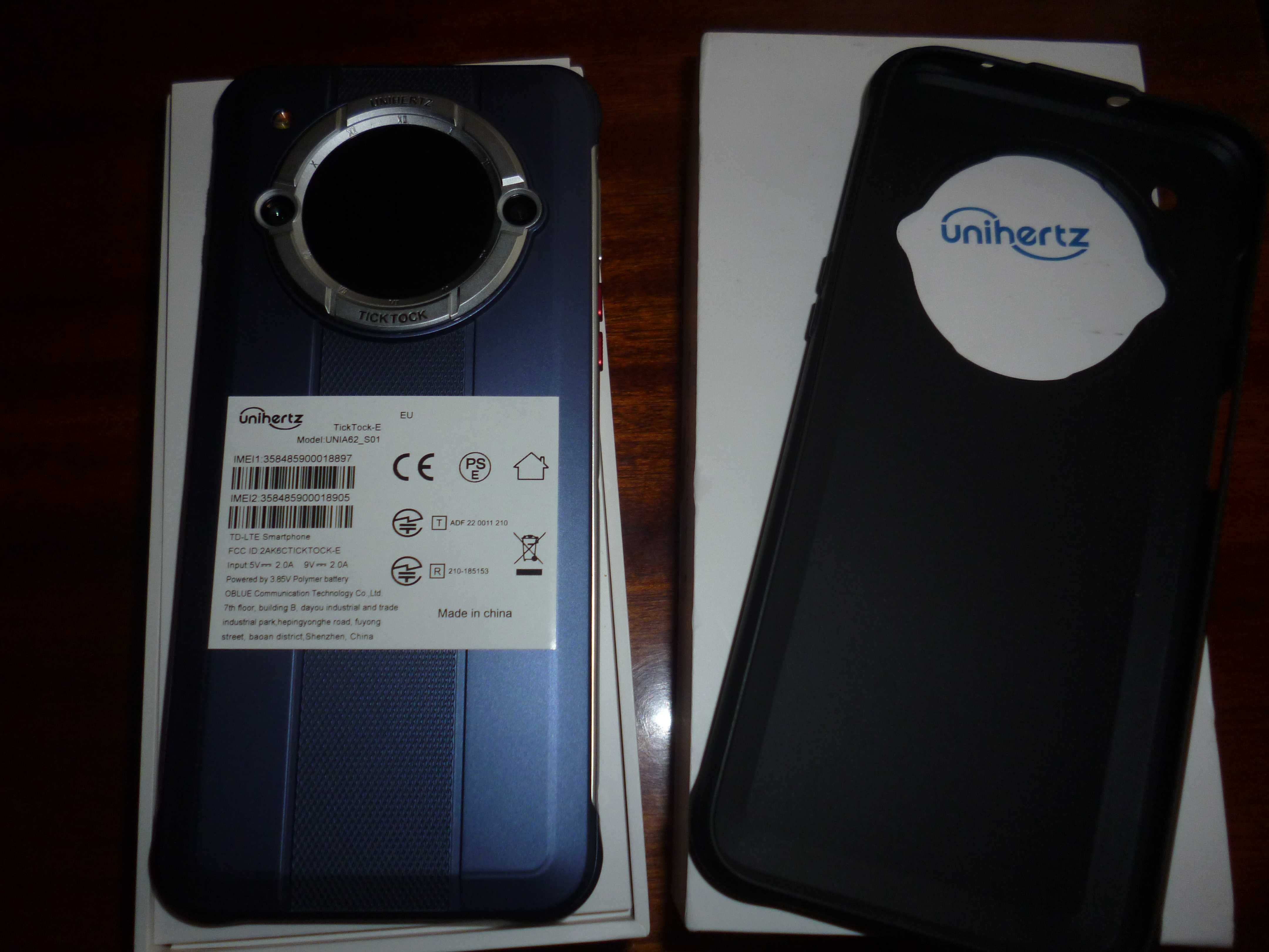 Новий NFC Unigertz Tick Tock E смартфон, телефон Android 4G LTE