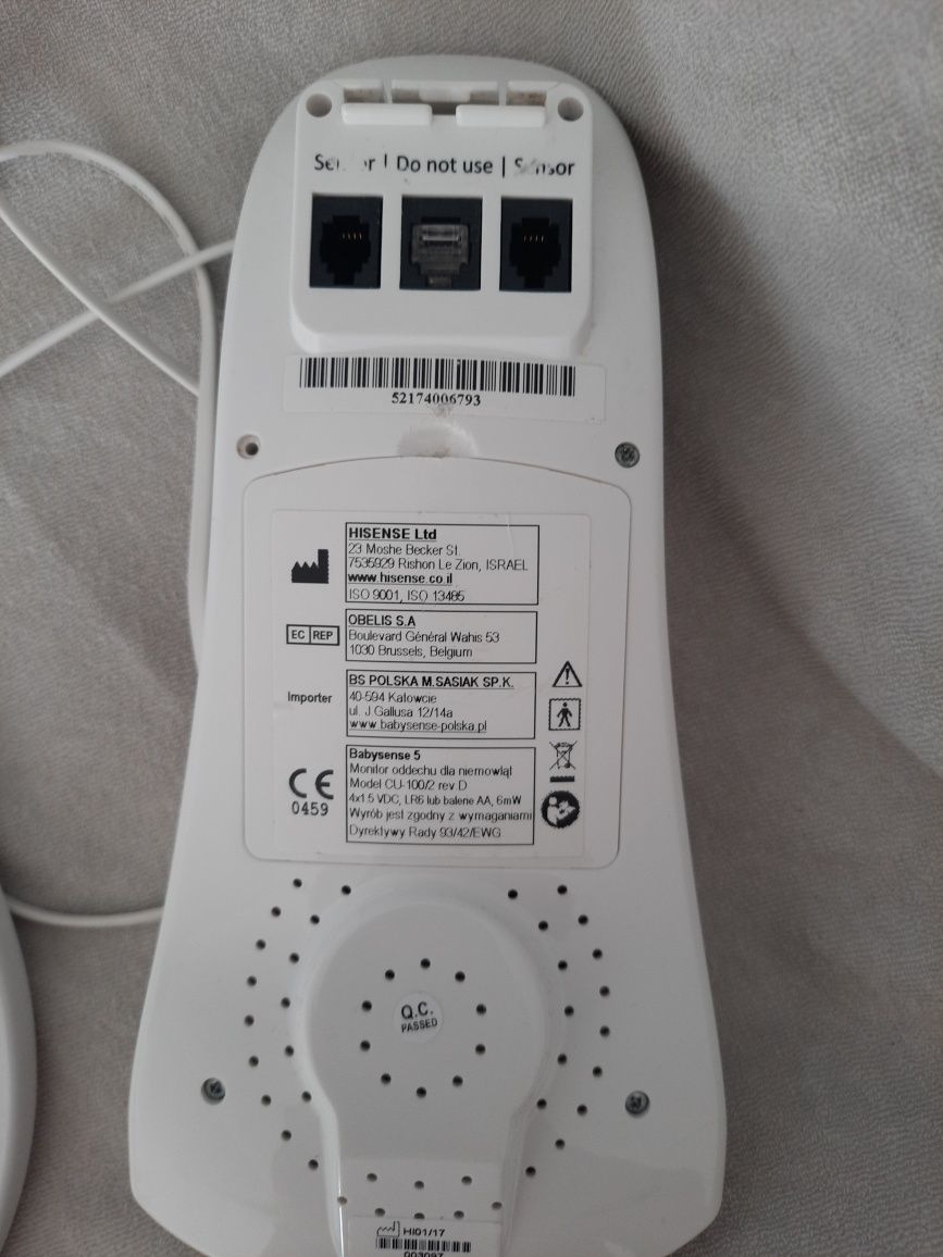 Monitor oddechu Babysense 5