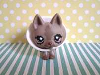 Littlest Pet Shop LPS unikatowy pies Owczarek Niemiecki #491