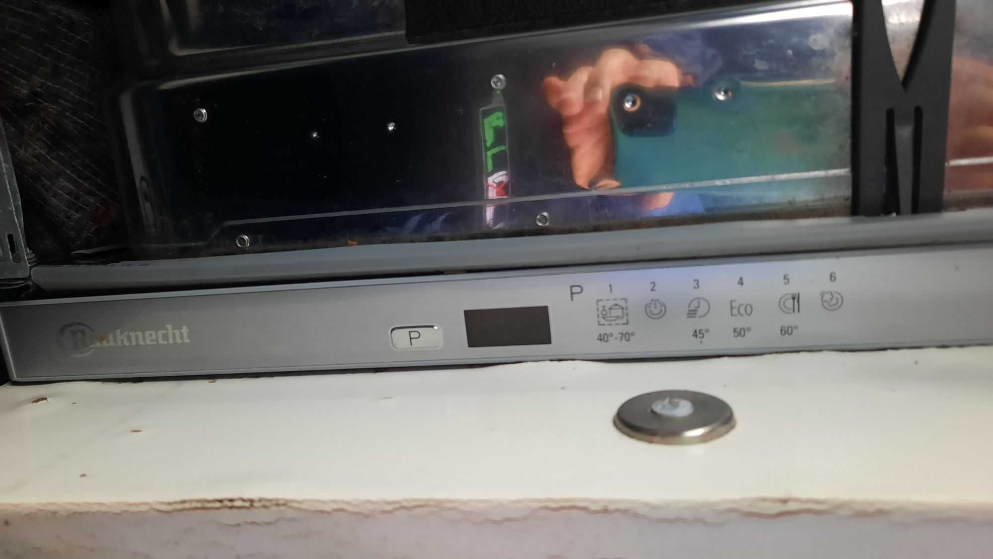 Popsuta i używana zmywarka Bauknecht GSX 158111 wada pompy Whirlpool