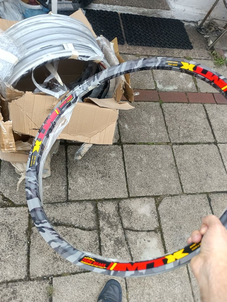 Nowe obręcze Double track mtx 33 camo