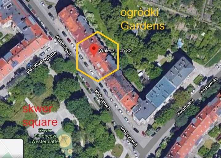 Plac Grunwaldzki przytulna jedynka