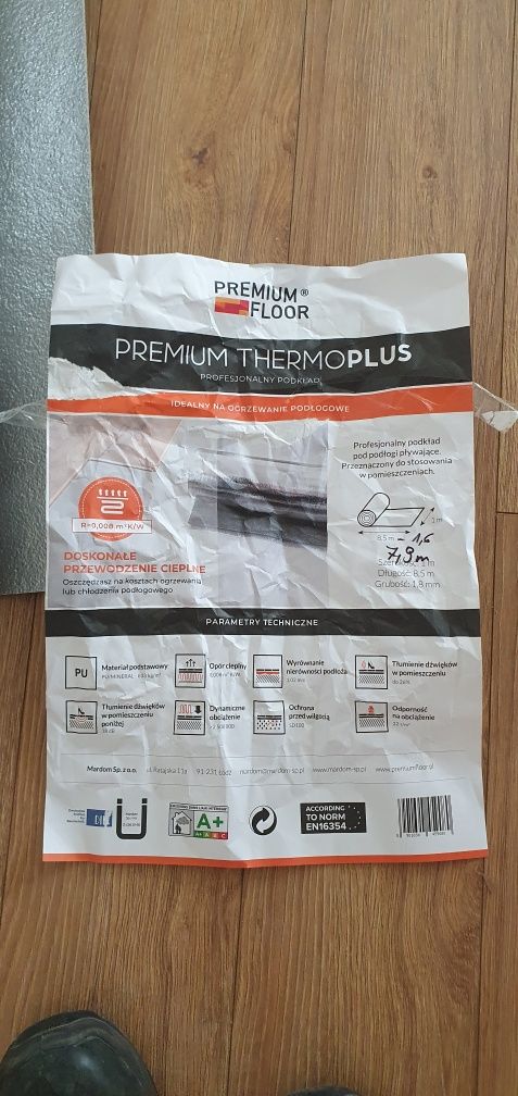 Podkład pod panele kwarcowy
