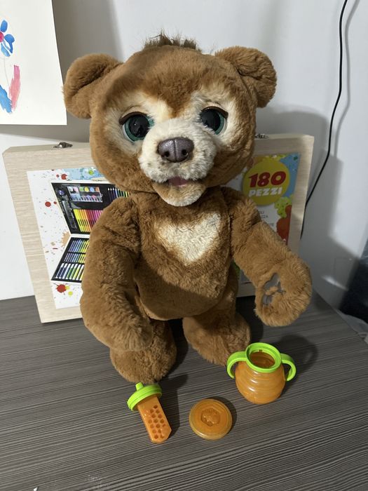 Cubby fur real. Интерективный мишка. Живой мишка. Живой медведь