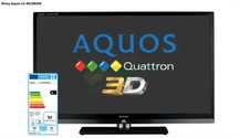 Telewizor płaski Sharp TV LED 40 cali 200 Hz Aquos 3D Quattron Full HD