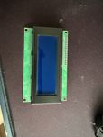 Wyświetlacz LCD 4x20 znaków niebieski + konwerter I2C LCM1602