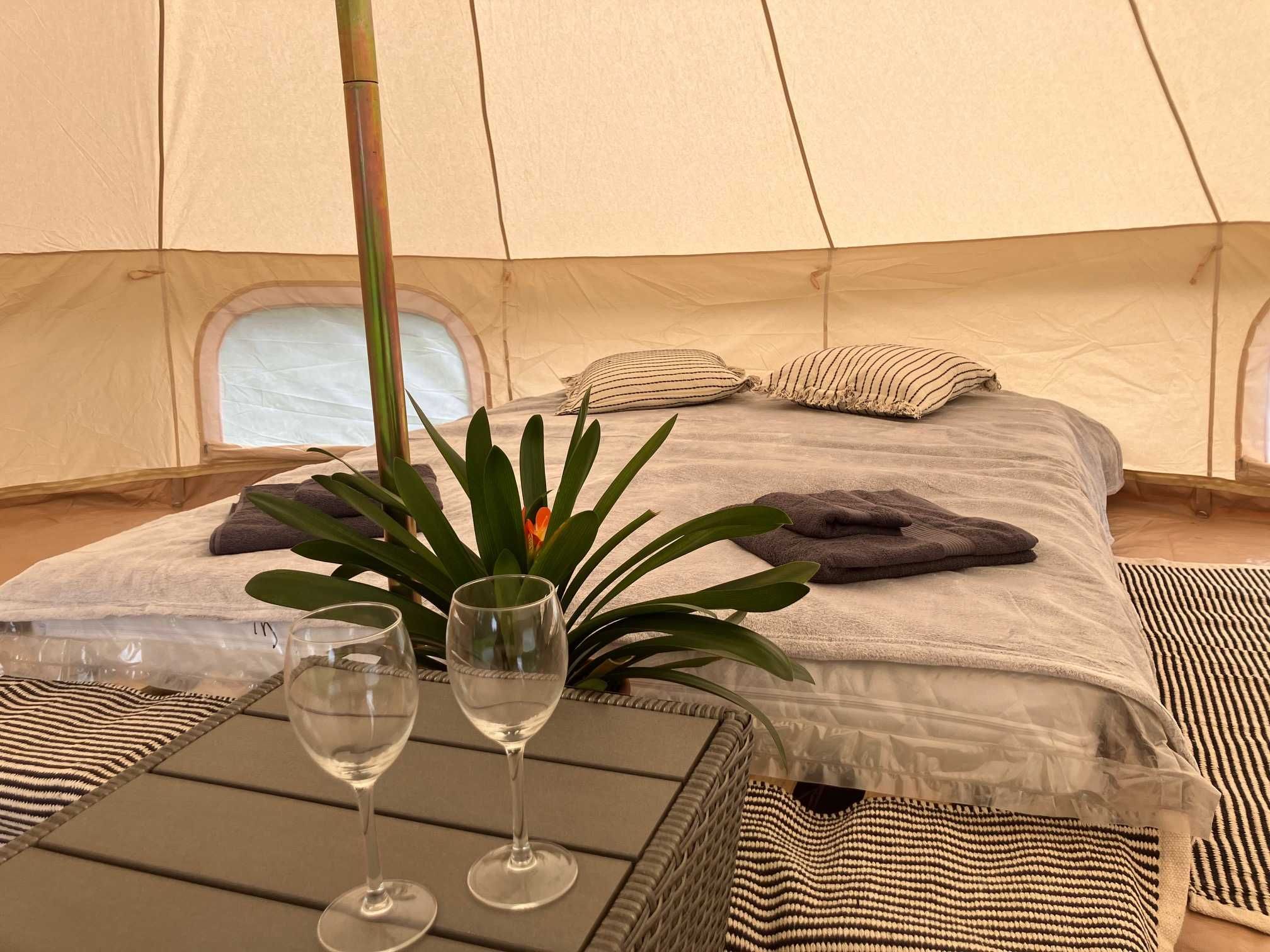 Pole namiotowe camping glamping kajaki Mazury Kruklanki Polana Życzeń