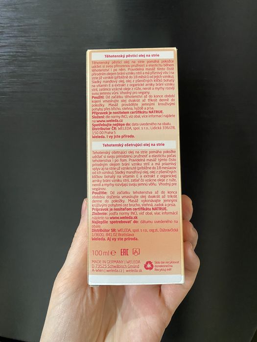 Продам Олійку Weleda Mama