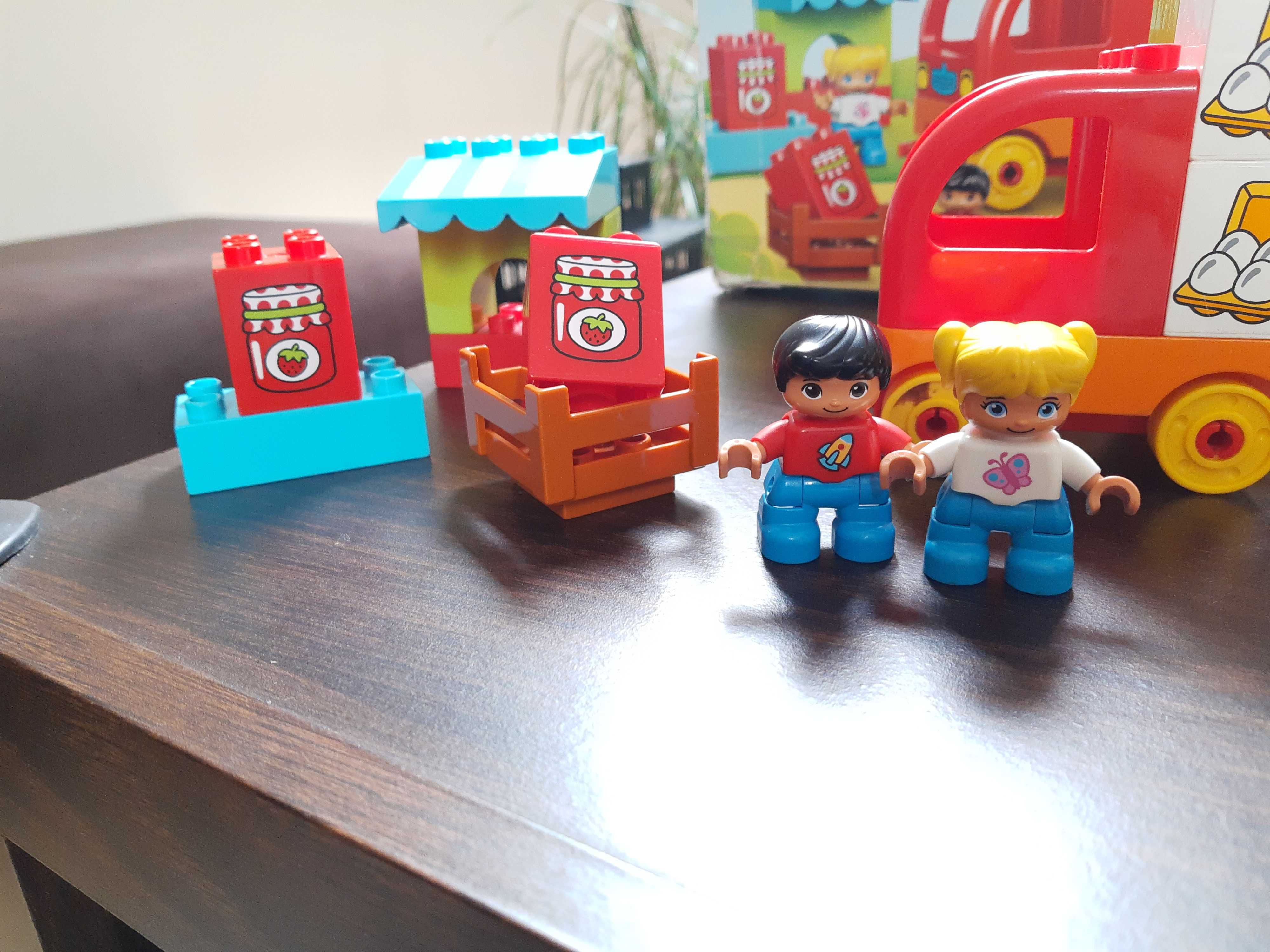 10818 moja pierwsza ciężarówka, tir, pociąg, jedzenie LEGO Duplo
