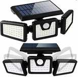 Lampa solarna zasilanie solarne czujnik RUCHU ZMIERZCHU ruchoma "0299"