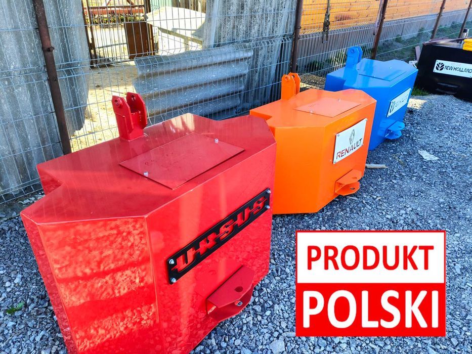 Obciążnik balast do ciągnika na TUZ przedni-tylni-DOWÓZ cała Polska