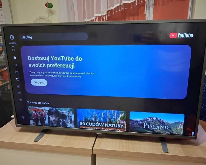 Telewizor 43" LED 4K Ultra HD Ambilight Philips Smart TV Netflix