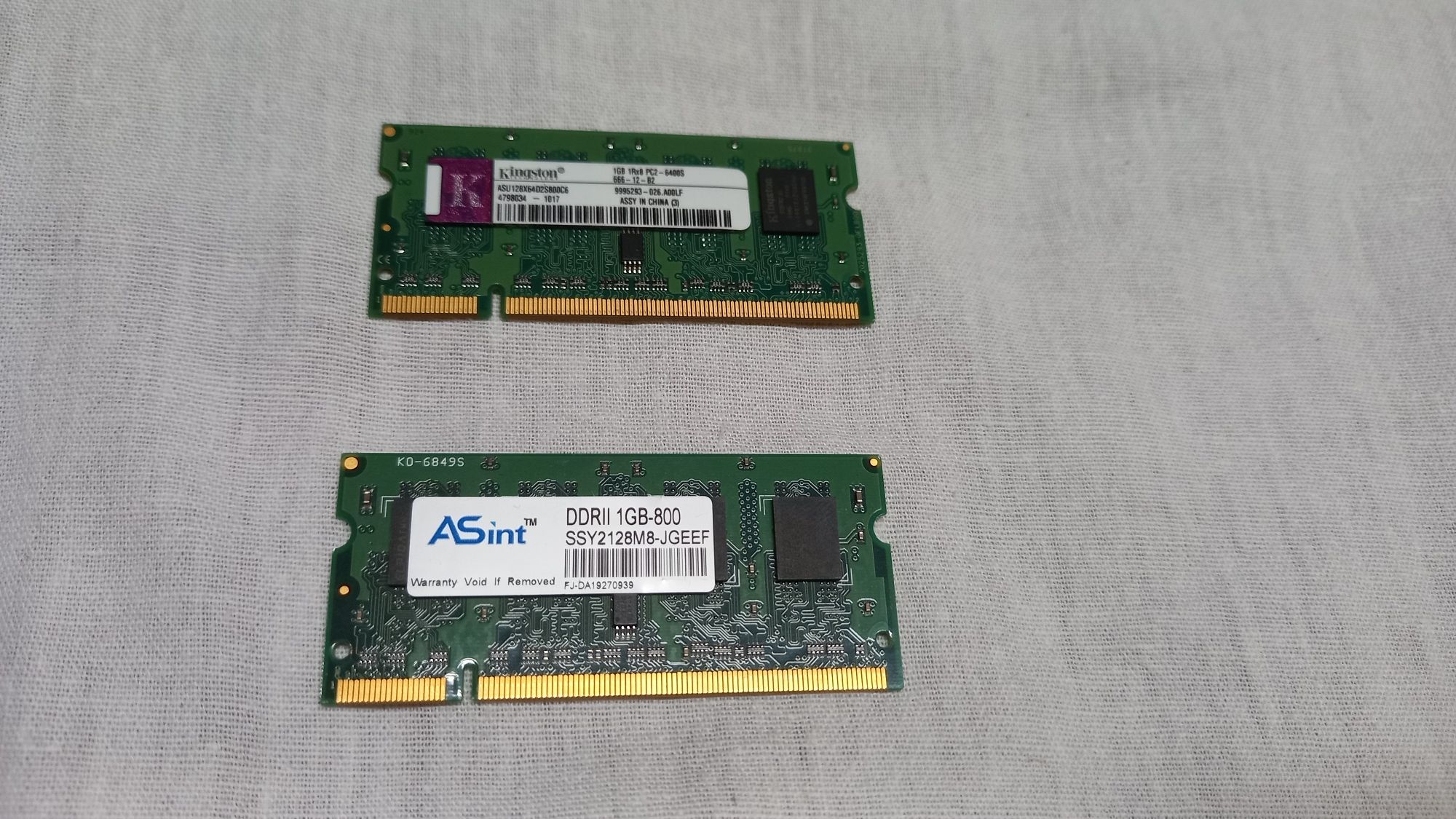 Memória DDR2 1Gb para portátil