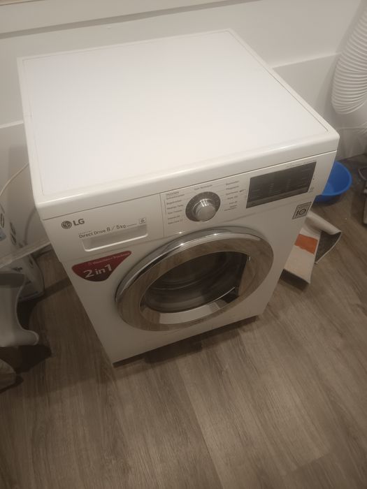 máquina de lavar e secar LG