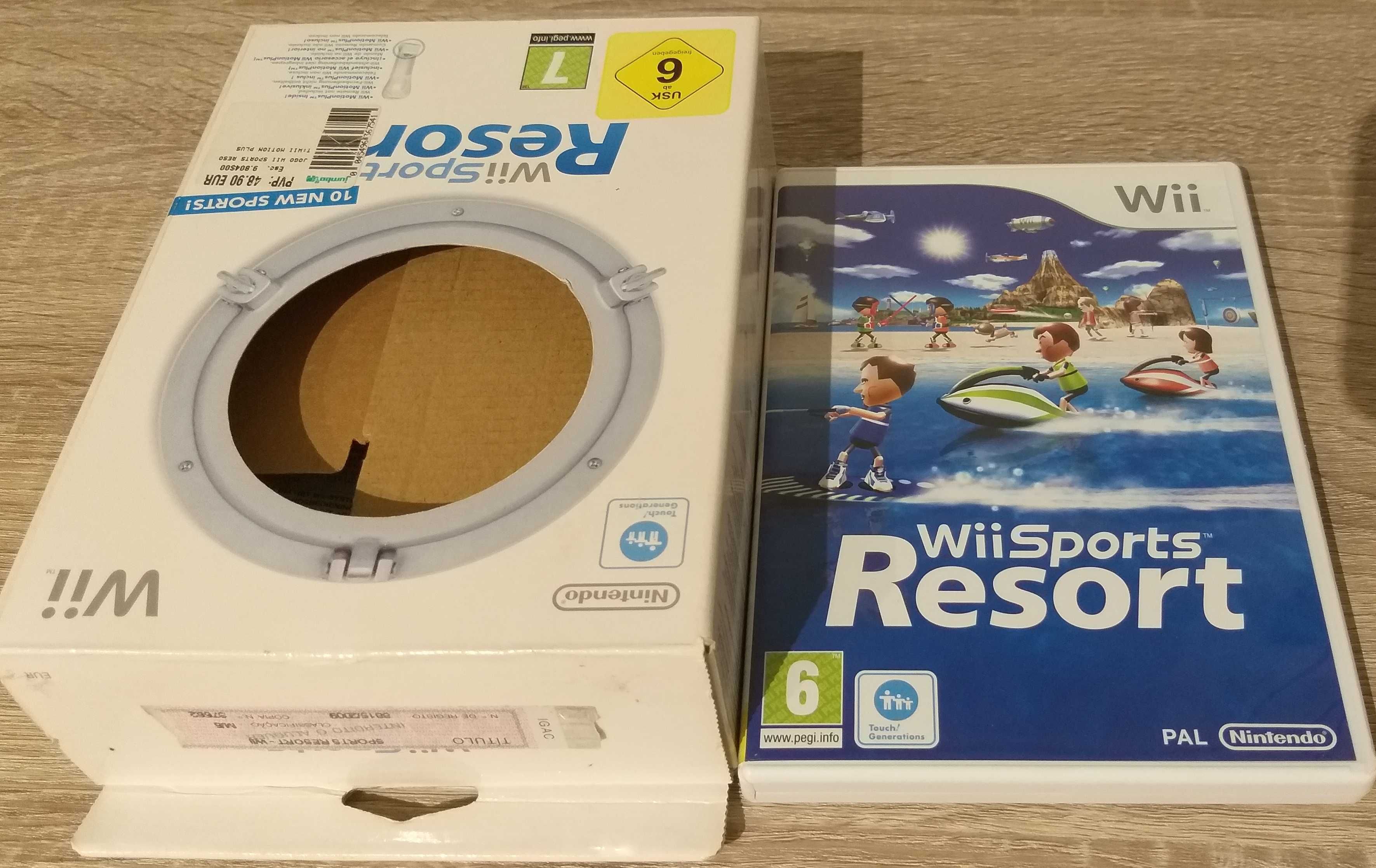 Wii Sports Resort + Wii Party Nintendo wii + Colecionadores