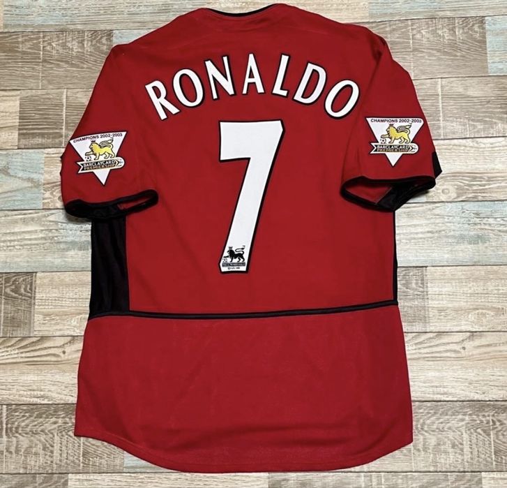 Koszulka Cristiano Ronaldo 7 Manchester United Vintage Retro Klasyk