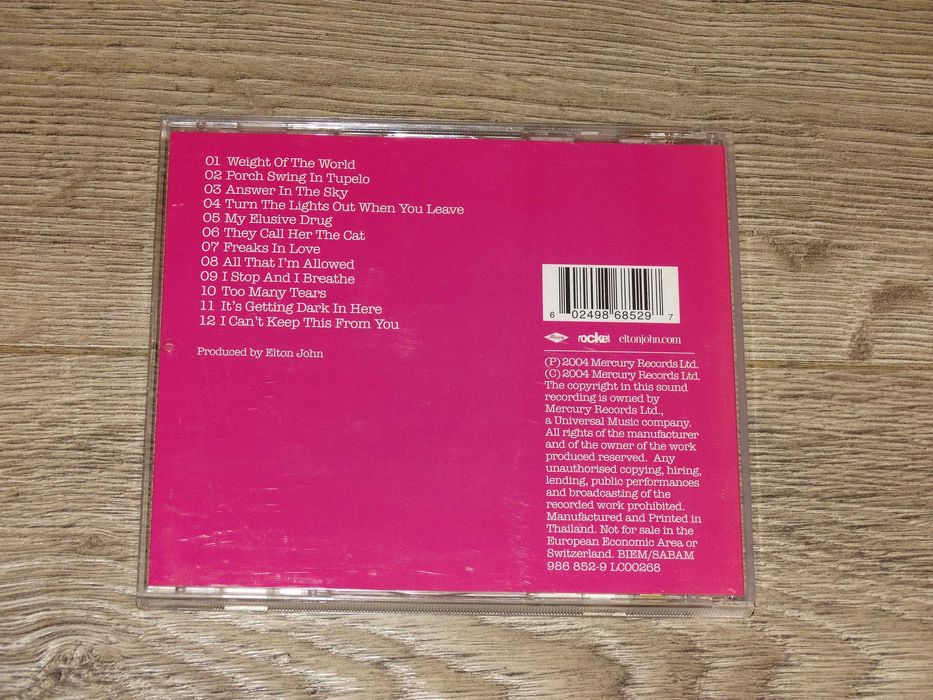 John Elton Peachtree Road CD