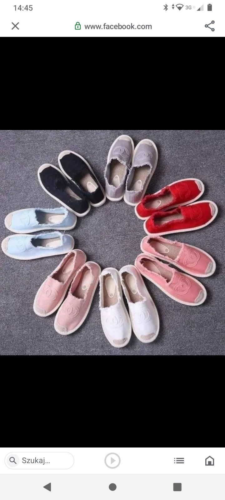 Nowe espadryle  kolory