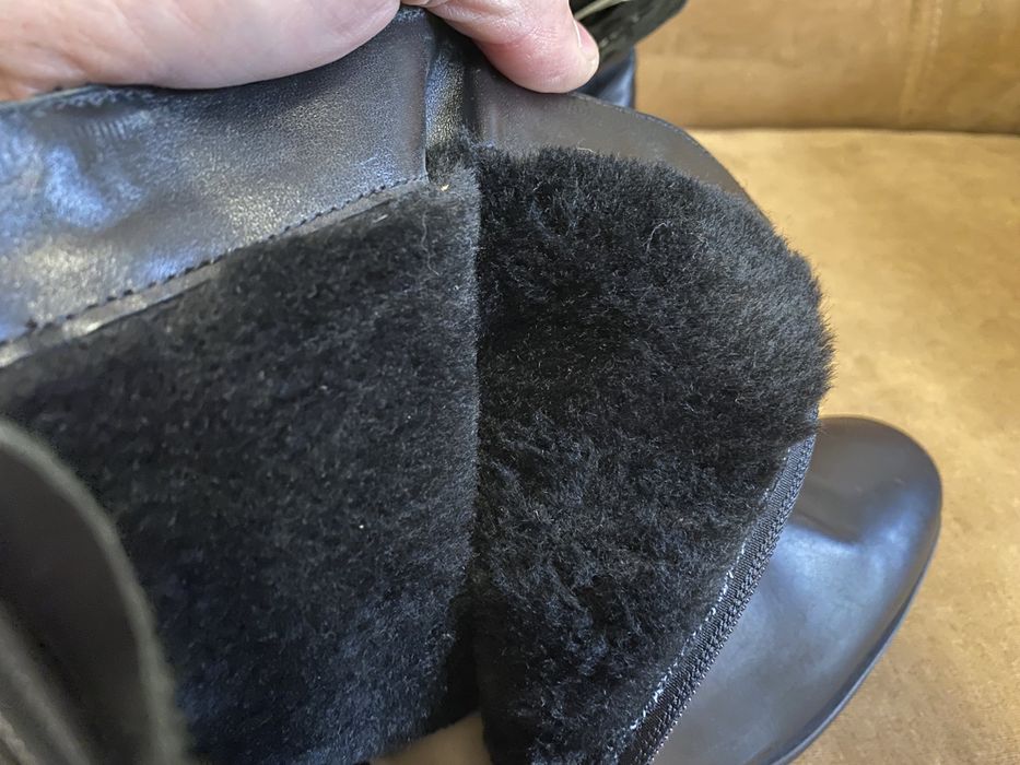 Сапоги військові на міху чорні нові дуже гарні парадні