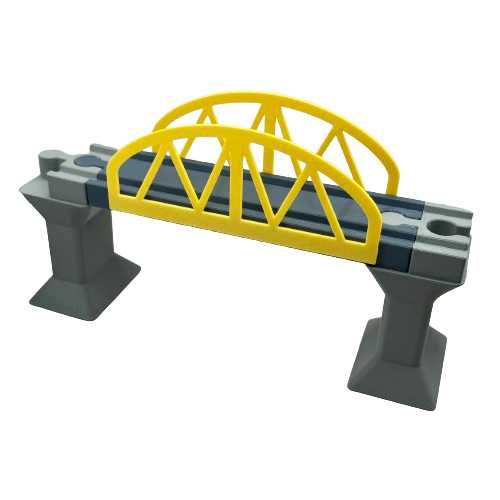 Most i Kolumny do torów drewnianych z Ikea Lidl Brio - kolejka