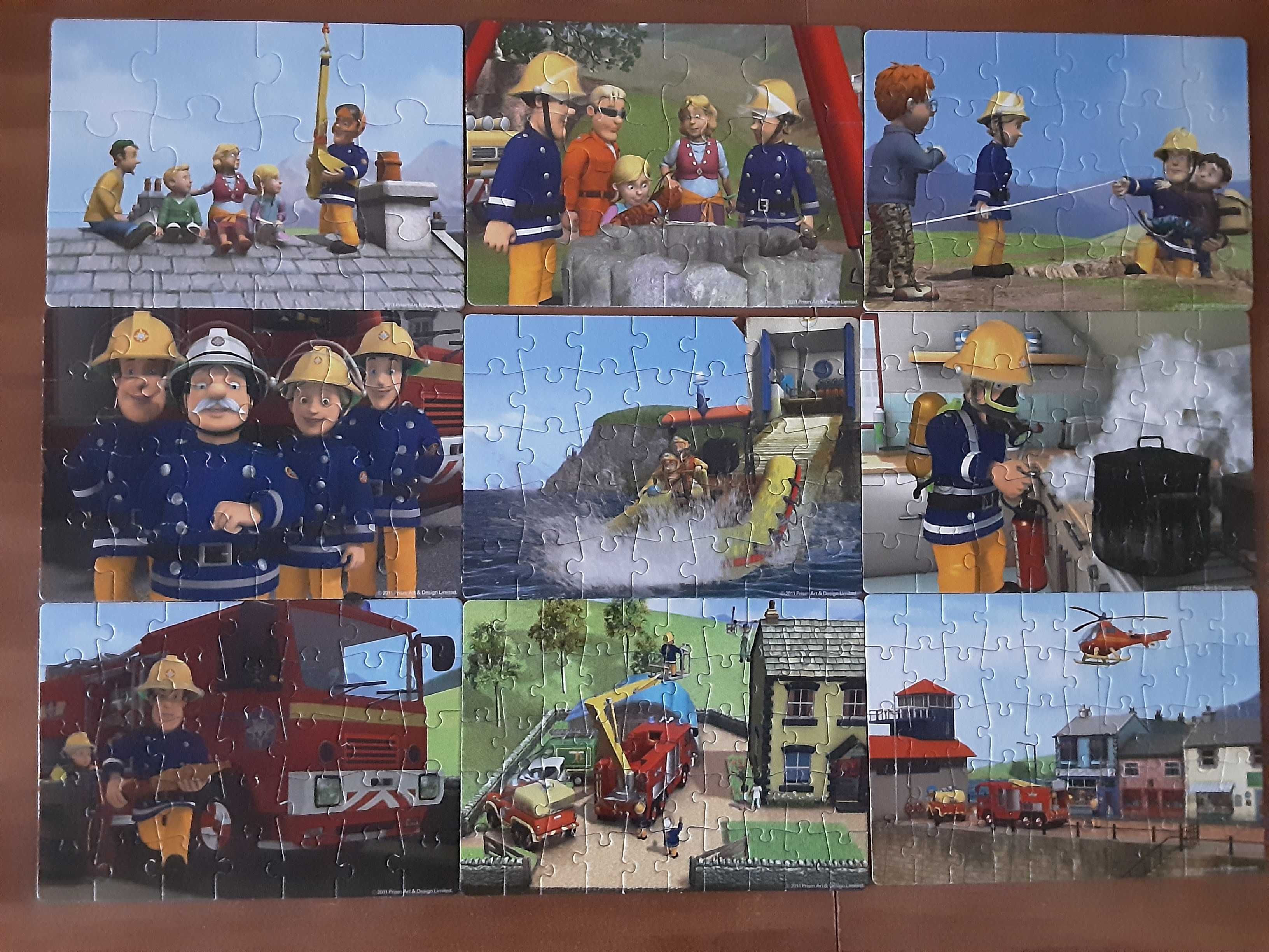 Puzzle Strażak Sam