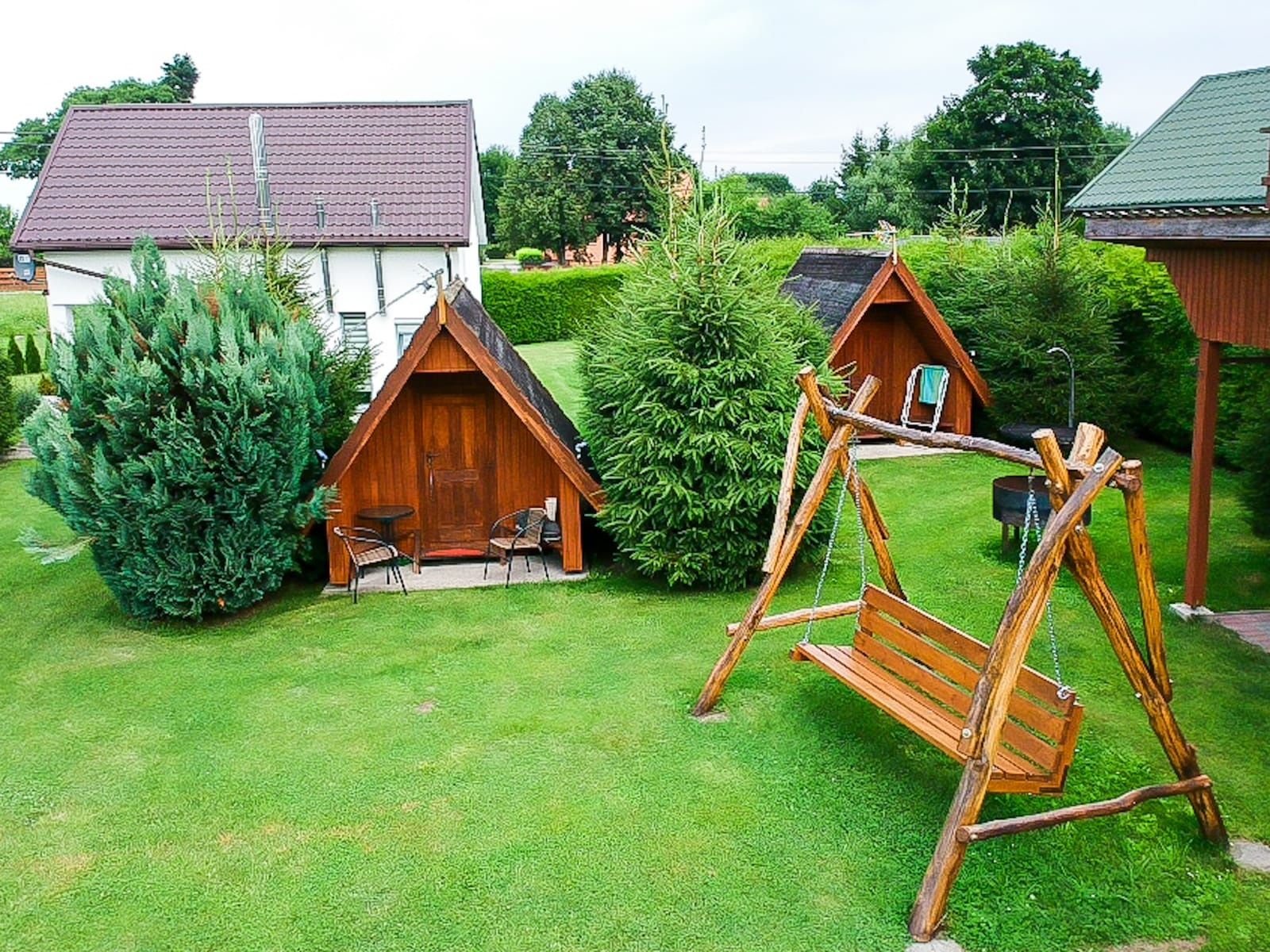 Domki do wynajęcia. Kątno. Doba od 100zl do 250zl za domek.