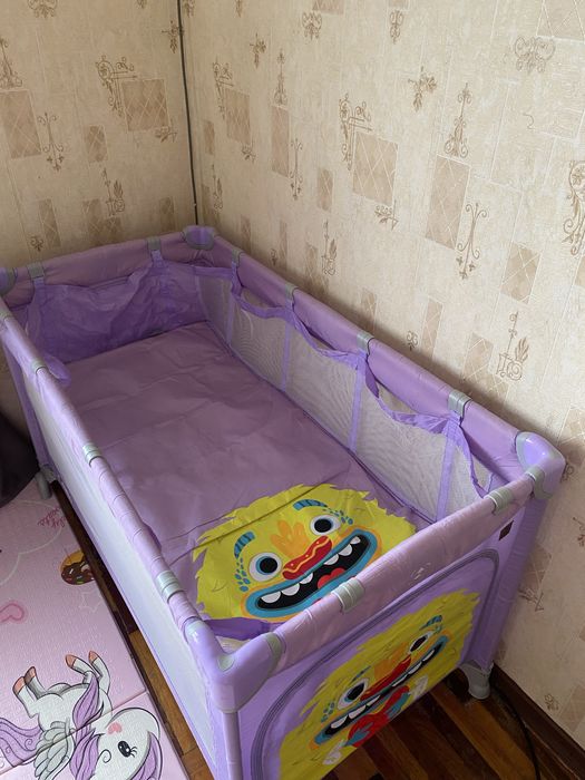 Манеж 3в1 (манеж/ліжечко/пеленатор)