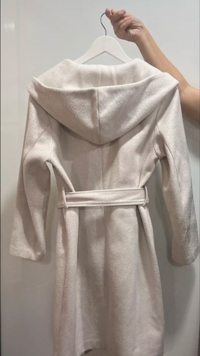 Casaco quente comprido