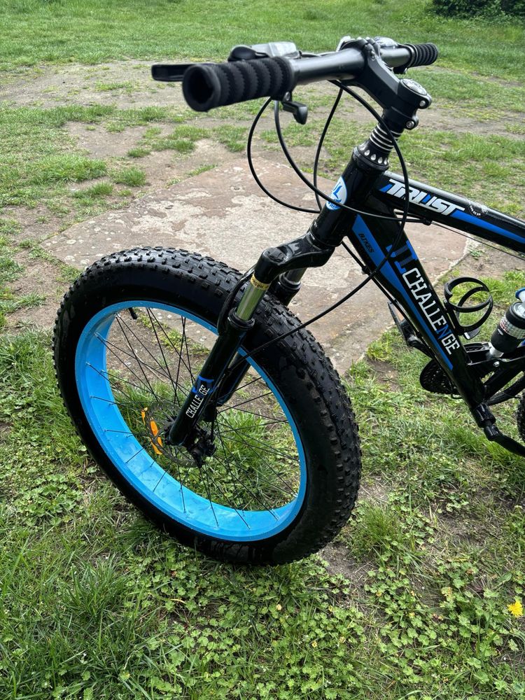 FAT BIKE 17/5  2x Amortyzator CHALLENGE 26" Model 2023