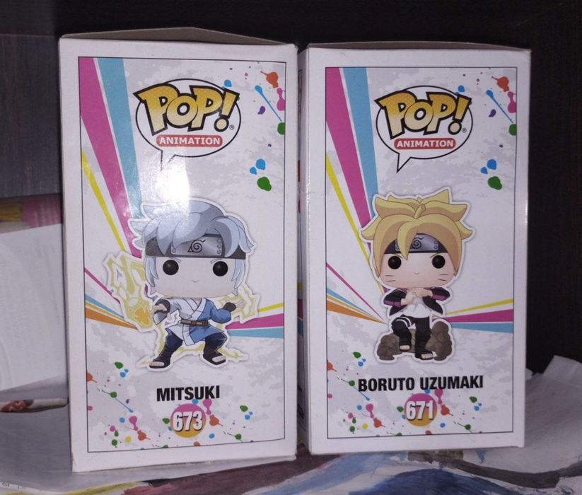 Funko Pop Boruto и Mitsuki / Фанко Поп Боруто и Мицуки, Наруто фигурки