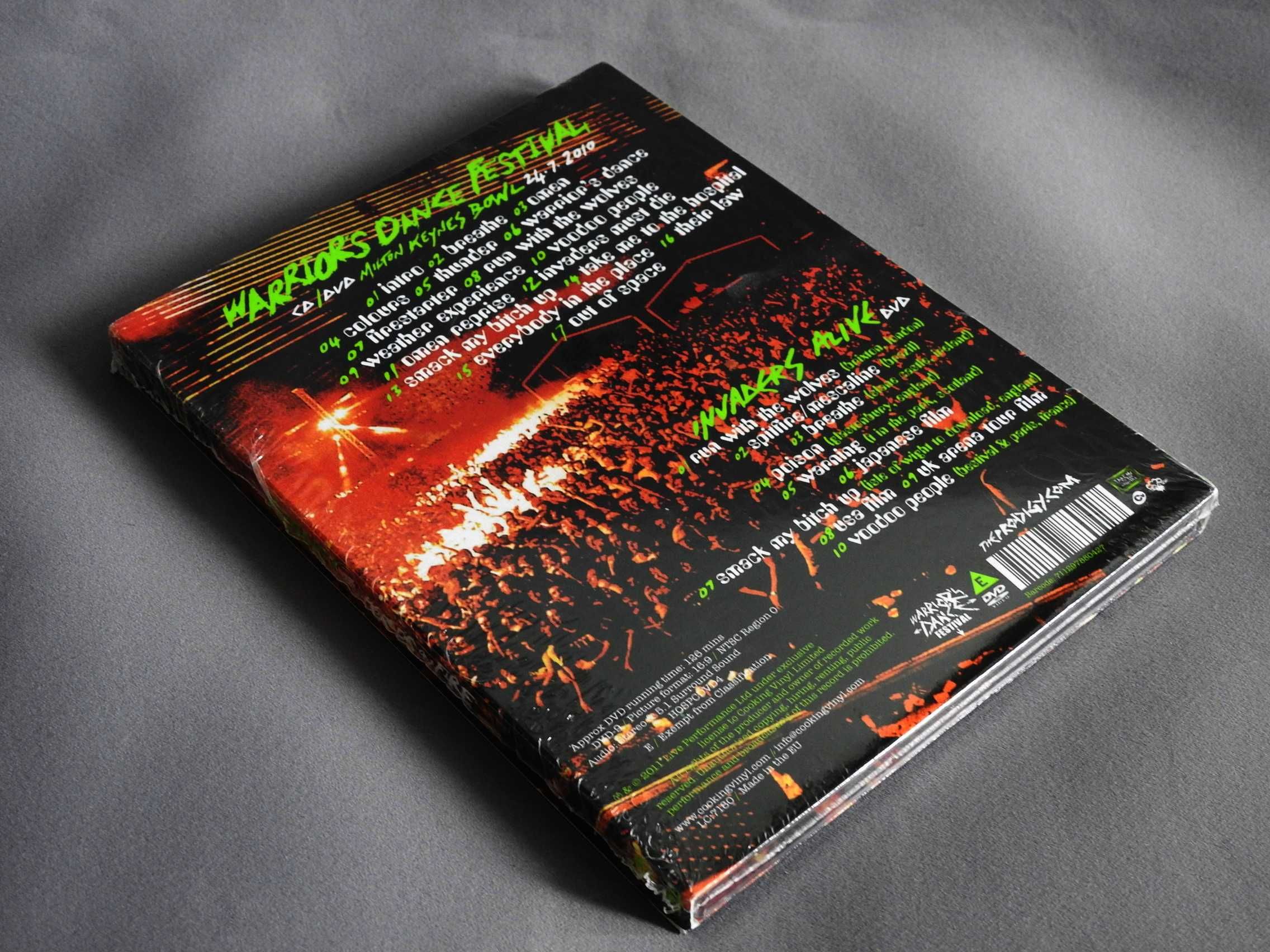 The Prodigy *Live World's On Fire* CD DVD Europe 2011 оригинал SEALED